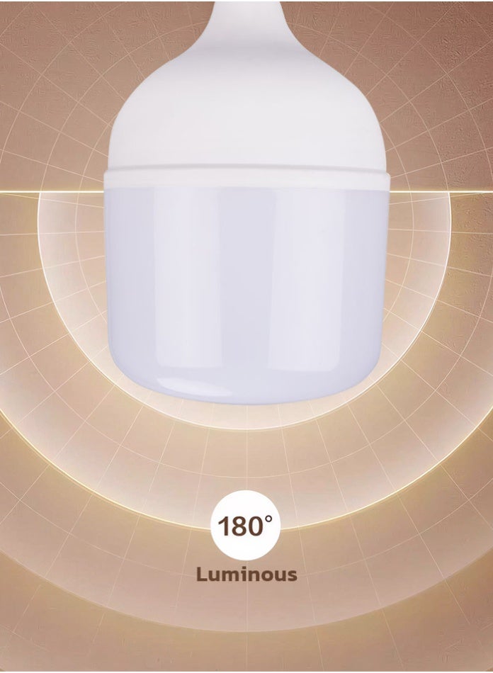 Max 50W LED Bulb E27 Cool White 4000LM High Brightness Industrial & Home Lamp 6500K - Image 5